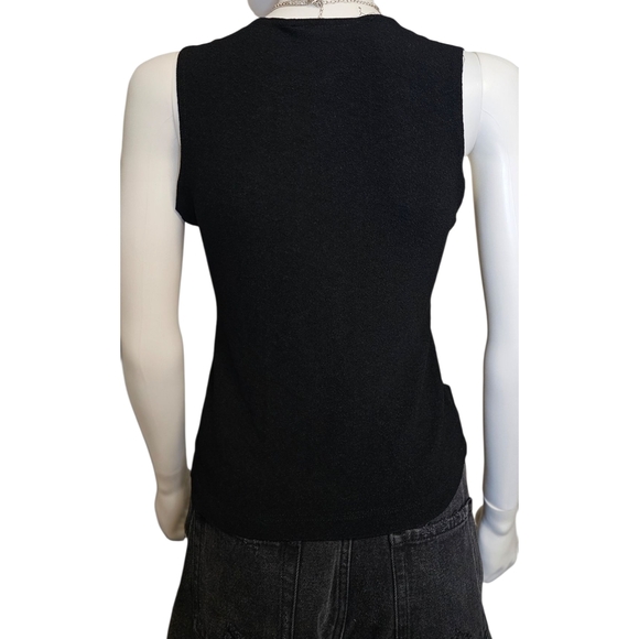 Black Women's Tank Top - Picture 3 of 5